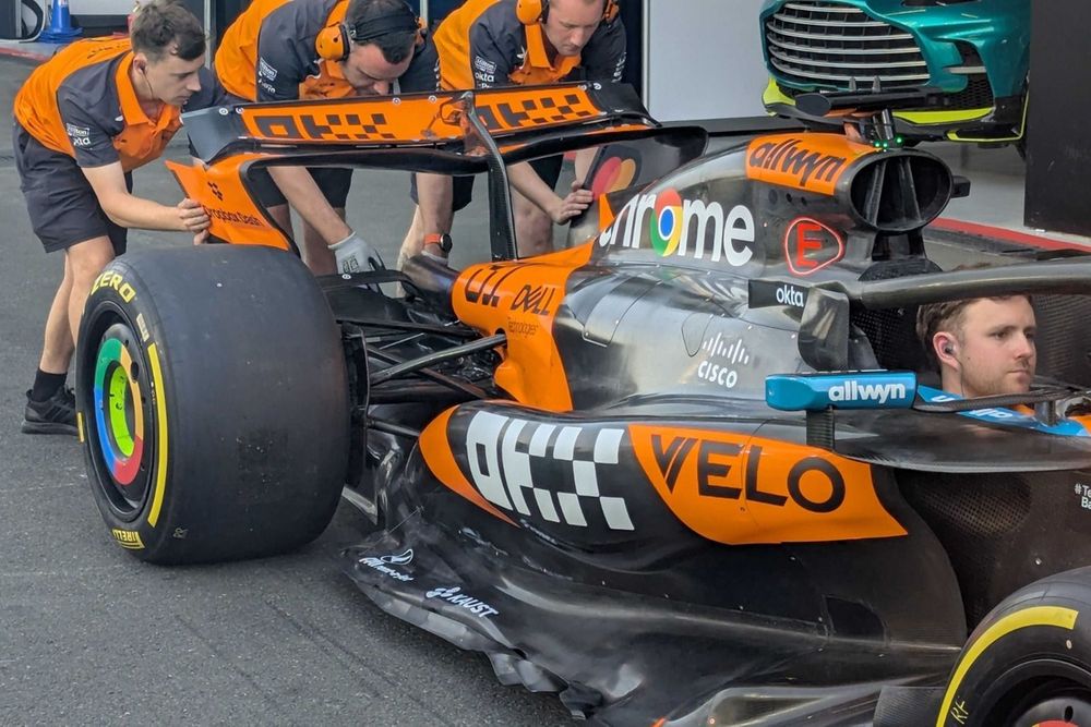 Detalle del McLaren MCL39