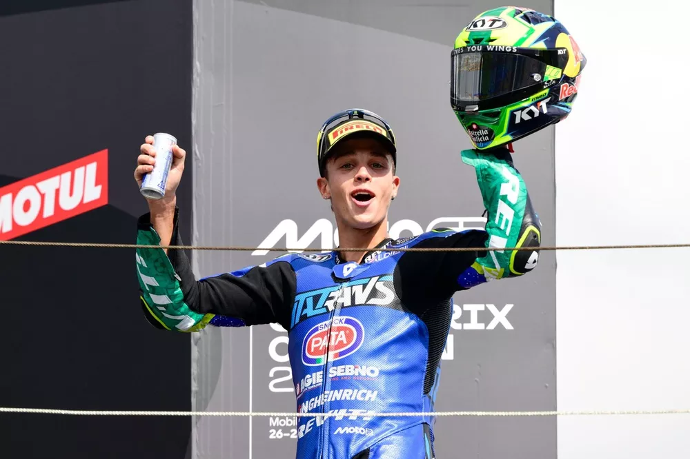 Podium: Diogo Moreira, Italtrans Racing Team