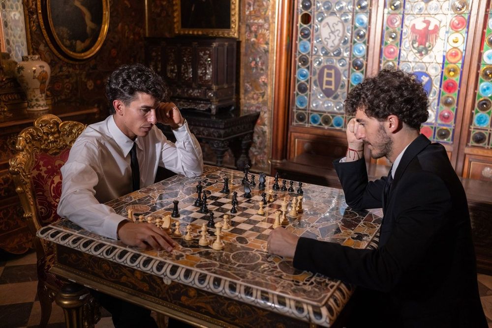 Marc M&aacute;rquez, Ducati Team, Francesco Bagnaia, Ducati Team 
