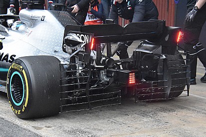 GALERÍA TÉCNICA: las novedades tecnológicas en el tercer día de los test de F1