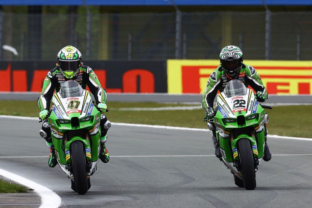 Axel Bassani, Kawasaki Racing Team WorldSBK, Alex Lowes, Kawasaki Racing Team WorldSBK