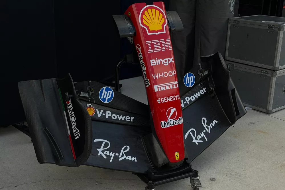 Detalle del Ferrari SF-26