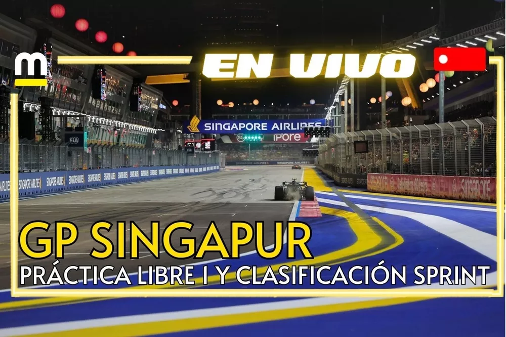 EN VIVO Pr&aacute;ctica libre 1 GP Singapur F1 2026