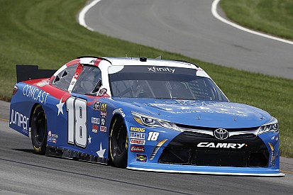 A pesar de castigo, Kyle Busch triunfa por primera vez en Pocono