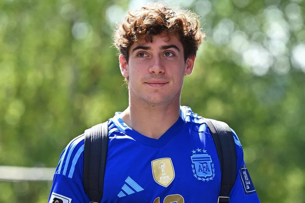 El festejo de Colapinto por Argentina: