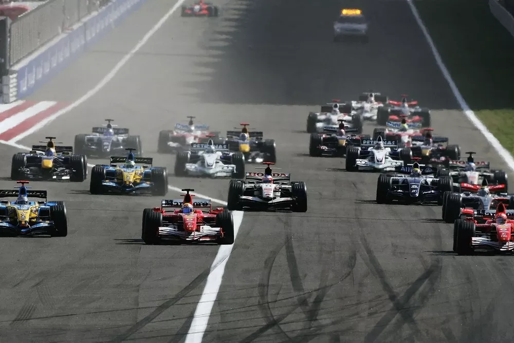 Salida en F1 2006
