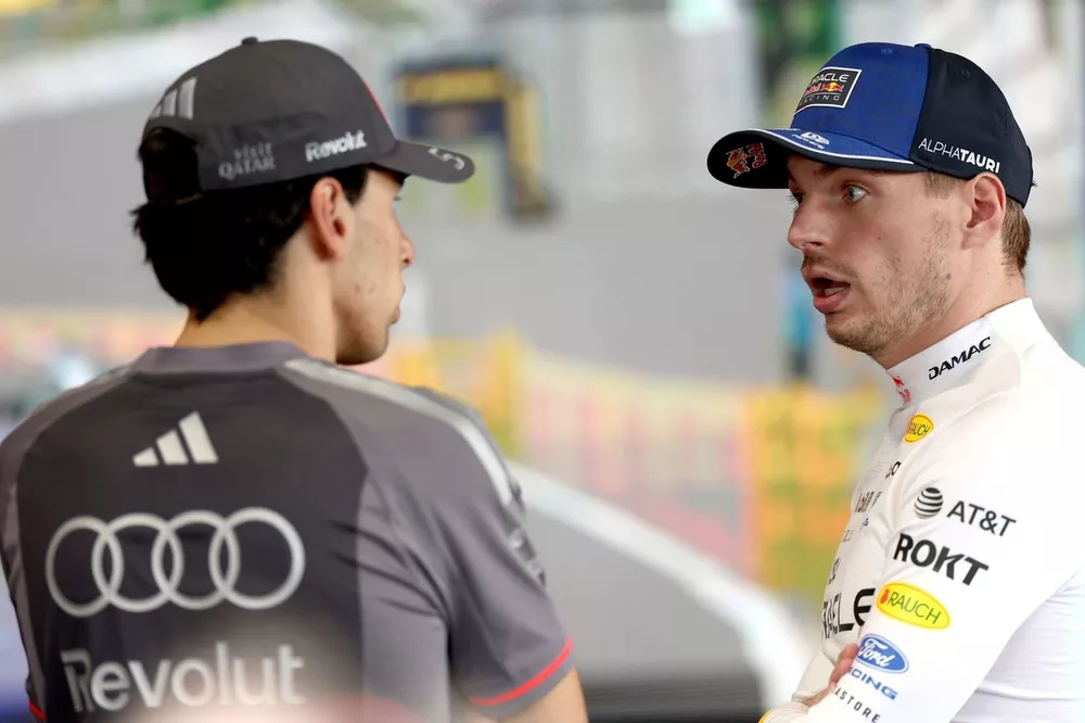 Max Verstappen, Red Bull Racing, Gabriel Bortoleto, Audi F1 Team