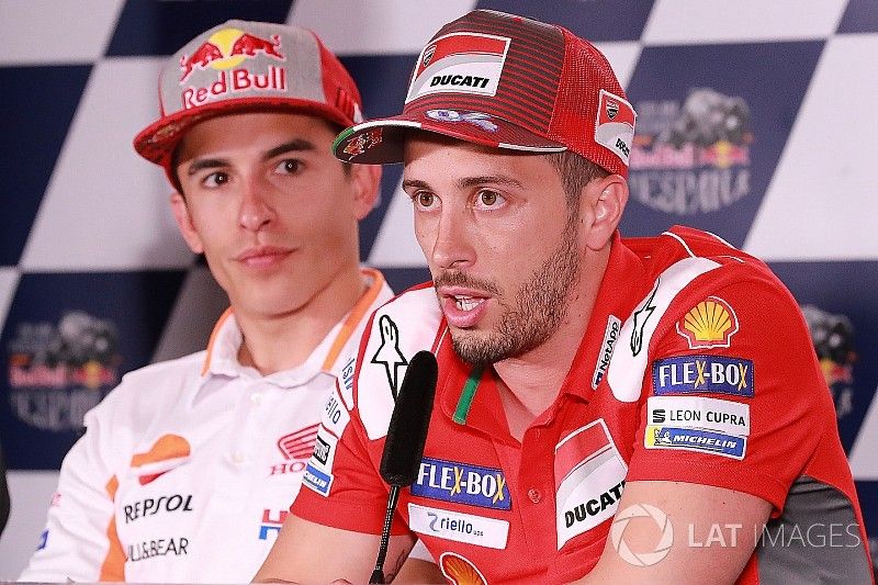 Marc Marquez, Repsol Honda Team, Andrea Dovizioso, Ducati Team