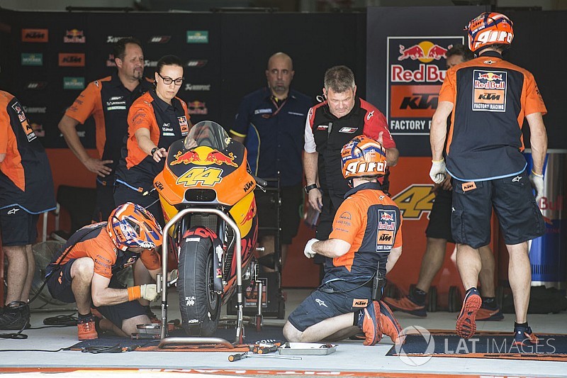 Pour progresser, KTM va optimiser son package actuel en vue de 2018