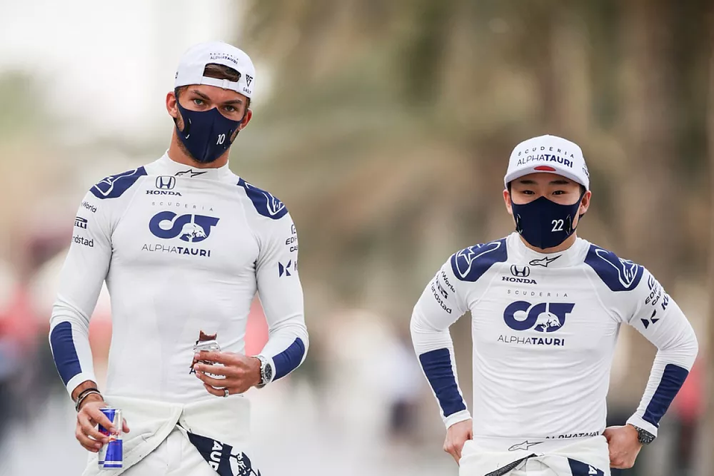 Pierre Gasly, AlphaTauri, Yuki Tsunoda, AlphaTauri