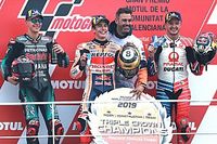 M&aacute;rquez cierra el Mundial con su 12&ordm; triunfo y da a Honda la Triple Corona