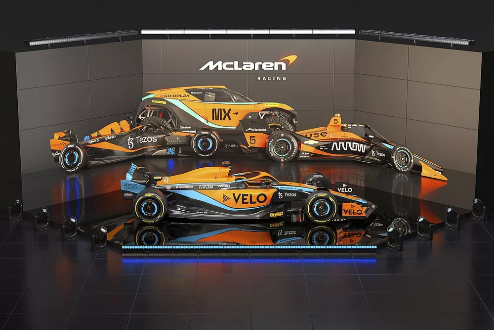 Presentaci&oacute;n de los McLaren 