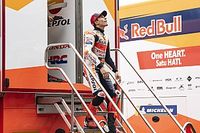 Márquez y la explicación de su accidente en Silverstone