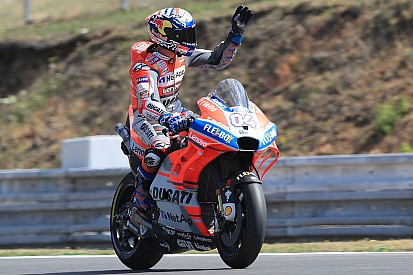 MotoGP Ceko: Dovizioso menang brilian, Vinales gagal finis