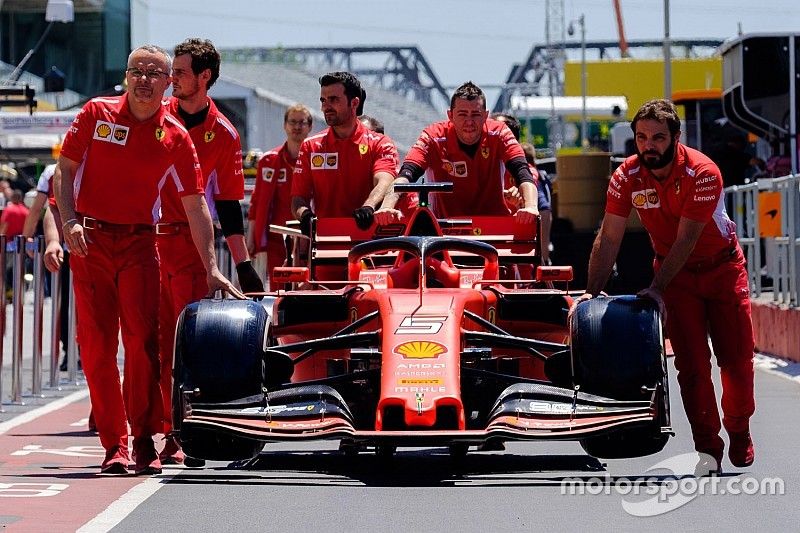 Coche de Sebastian Vettel, Ferrari SF90