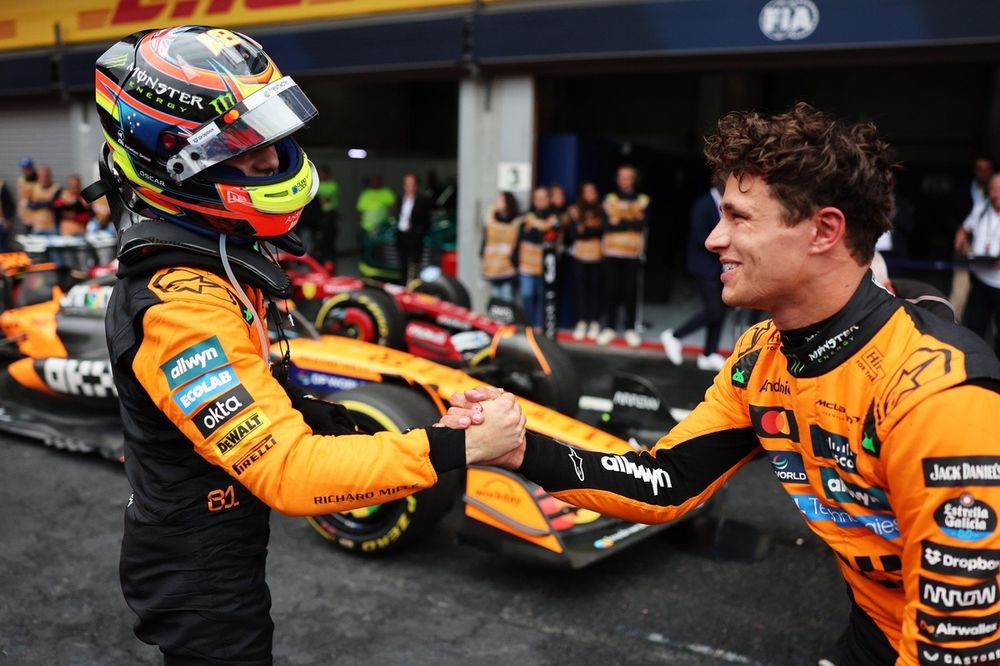 Lando Norris, McLaren, Oscar Piastri, McLaren