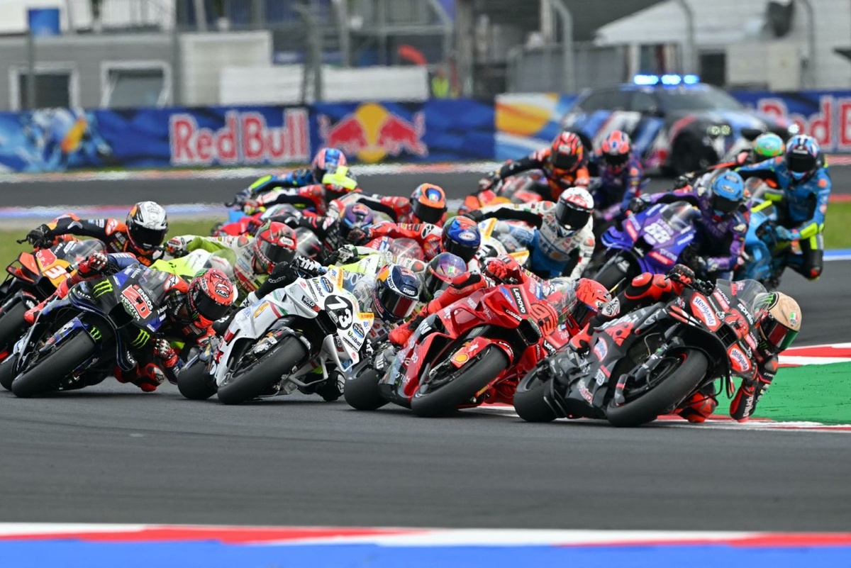 Tous les résultats et classements du GP de Saint-Marin MotoGP 2025