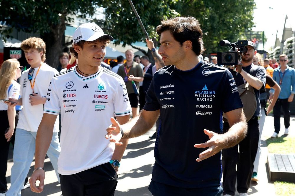 Andrea Kimi Antonelli, Mercedes, Carlos Sainz, Williams