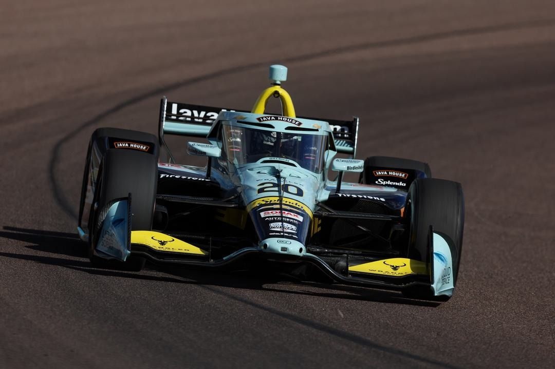 Alexander Rossi tops morning session for second day of testing at Phoenix 