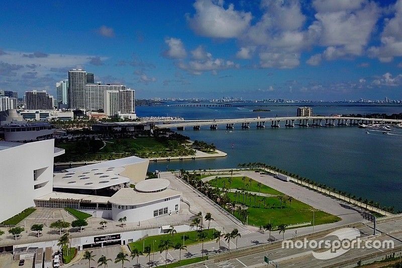Panor&aacute;mica de la zona del circuit de Miami propuesto para la F1