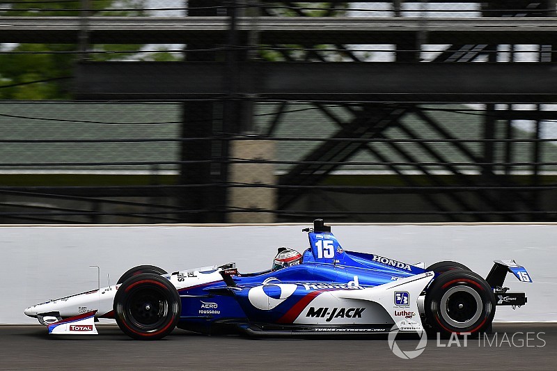 インディ500:練習走行3日目は佐藤琢磨33番手、チームメイトが首位