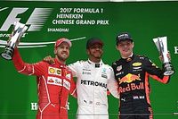 GP Tiongkok: Hamilton dominasi balapan, Vettel P2