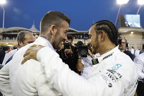 Lo que Hamilton y David Beckham tienen en común, según Eddie Jordan