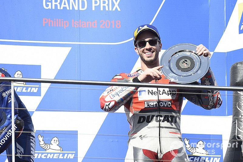 50. MotoGP-Podium bei Australien-