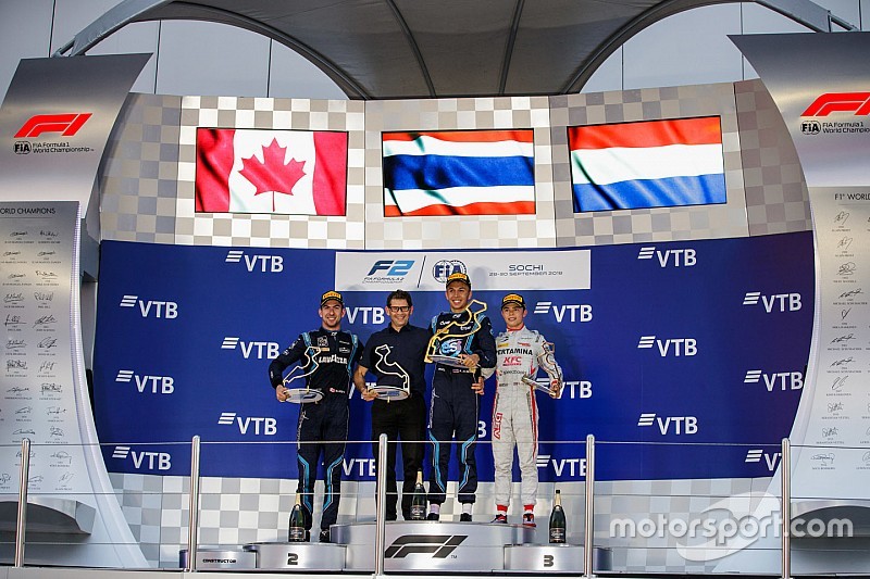 F2 Sochi: DAMS 1-2, Gelael dan Norris gagal finis