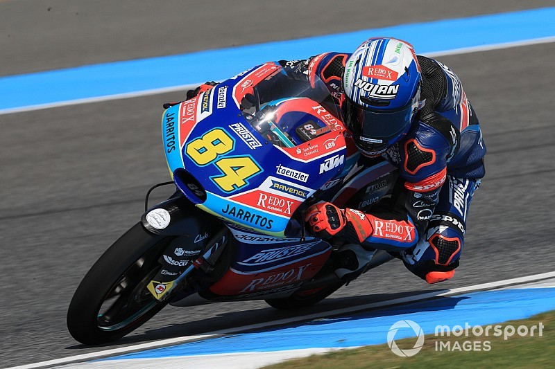 Moto3日本FP1|コンフェイル首位発進。真崎が日本勢最速11位