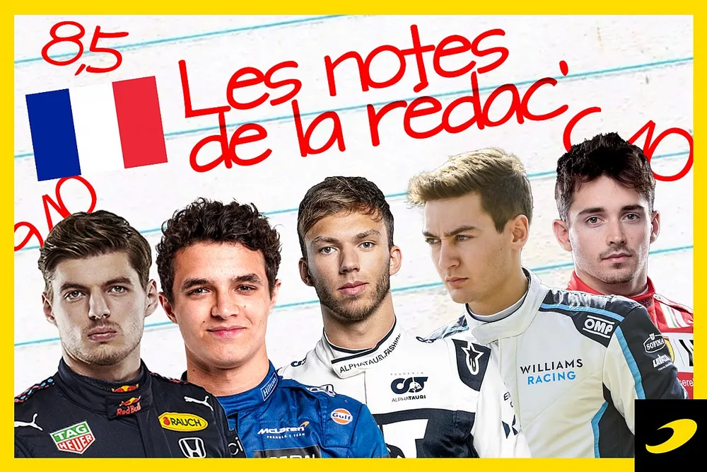 Les notes de la r&eacute;daction, GP de France