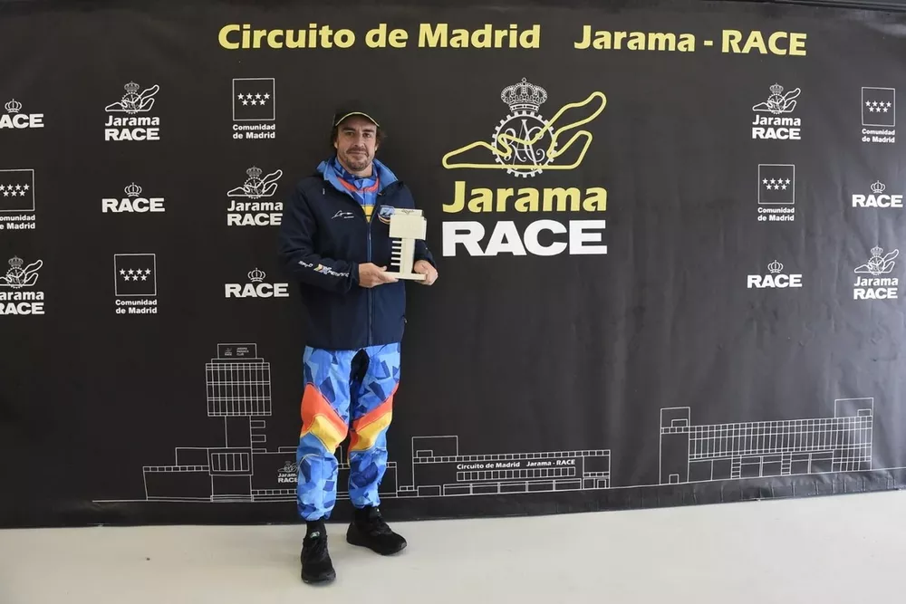 Fernando Alonso en el Jarama