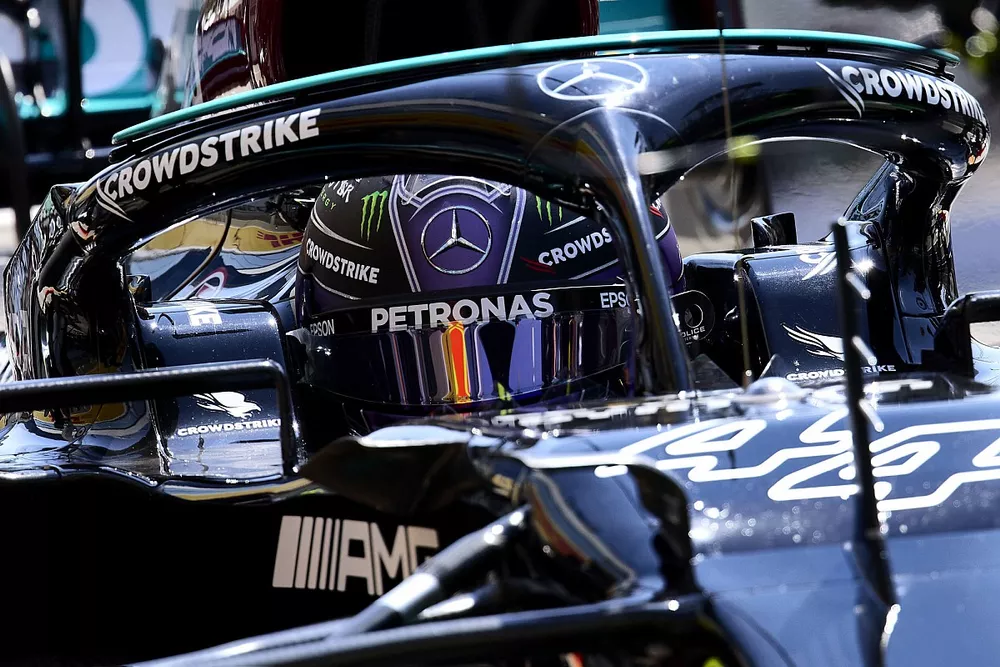 Lewis Hamilton, Mercedes W12 