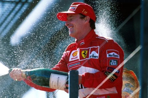 El día que Eddie Irvine sorprendió y se convirtió en ganador con Ferrari en la F1