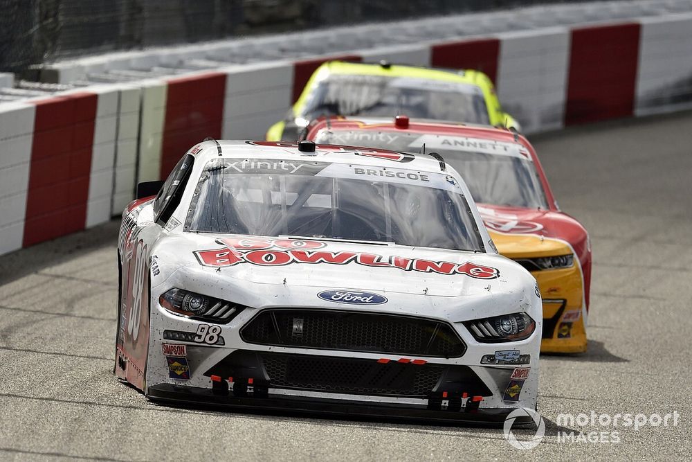 Chase Briscoe, Stewart-Haas Racing, Ford Mustang Go Bowling
