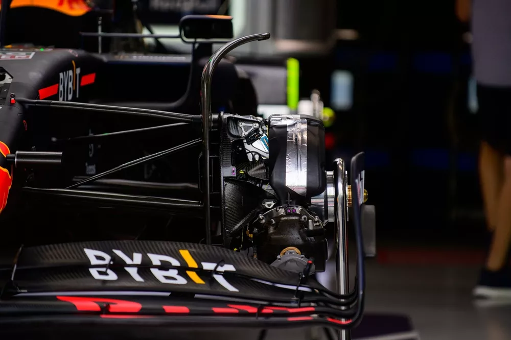 Freins avant de la Red Bull Racing RB18