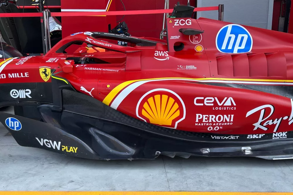 Ferrari SF-24 technical detail