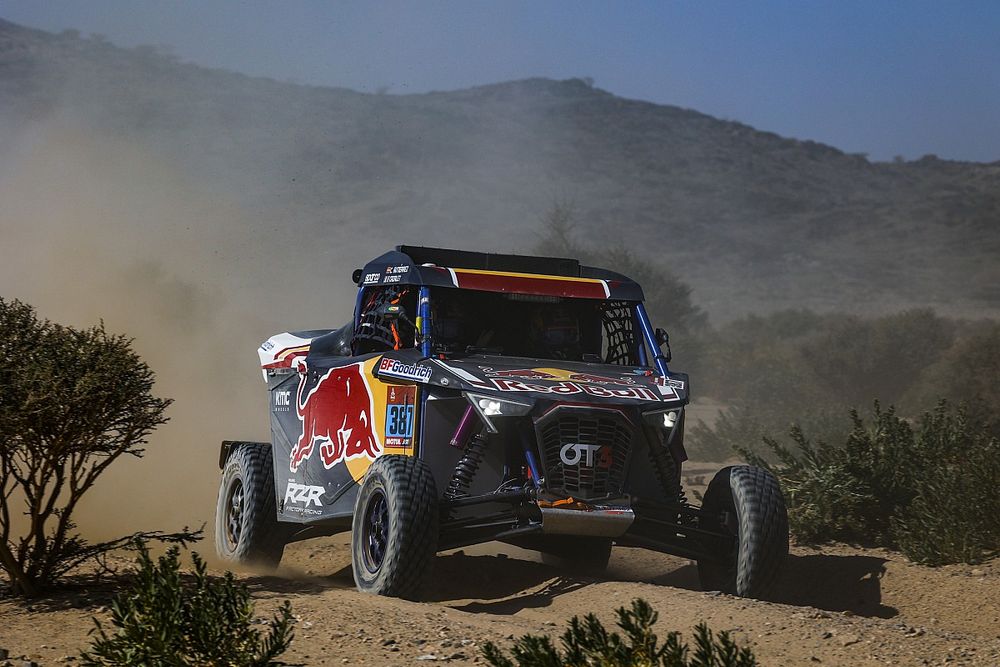 #387 Red Bull Off-Road Team USA OT3: Cristina Gutierrez Herrero, Francois Cazalet