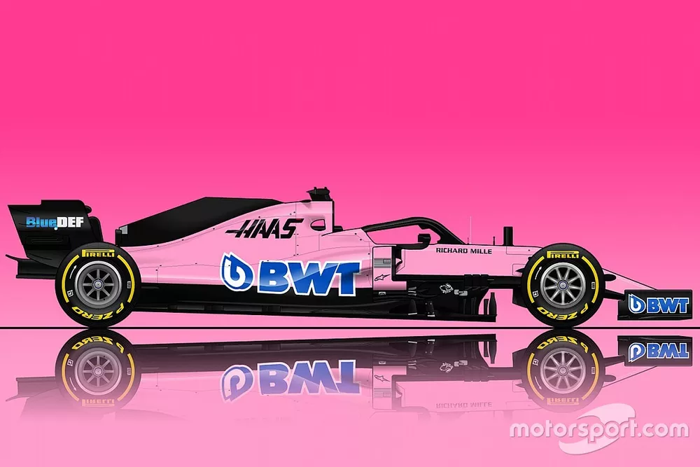 今季もF1で“ピンクカラーリング”が見られる？ BWTがハース