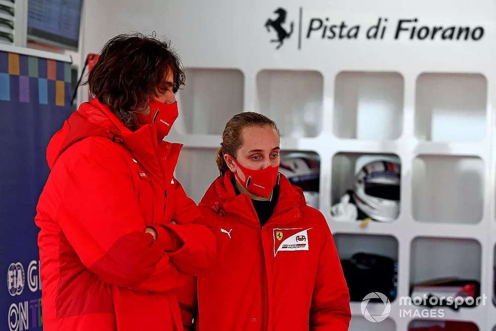 Maya Weug, Ferrari Driver Academy
