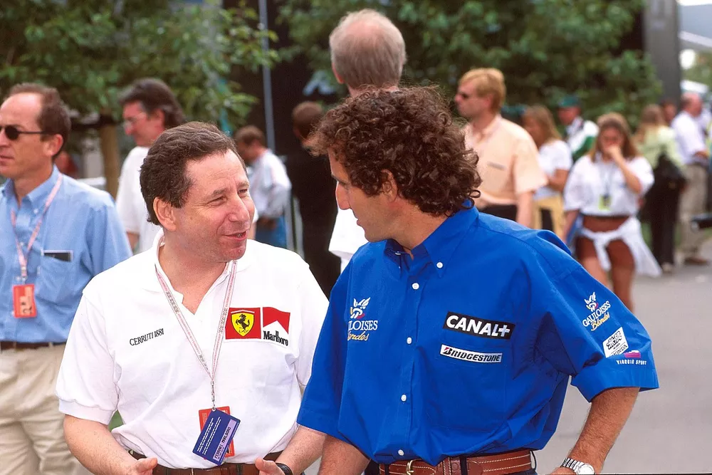 Jean Todt, directeur sportif Ferrari, Alain Prost, Prost GP