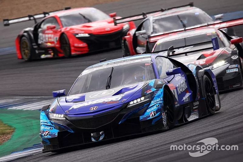 #1 Kunimitsu Honda NSX-GT: Jenson Button, Naoki Yamamoto
