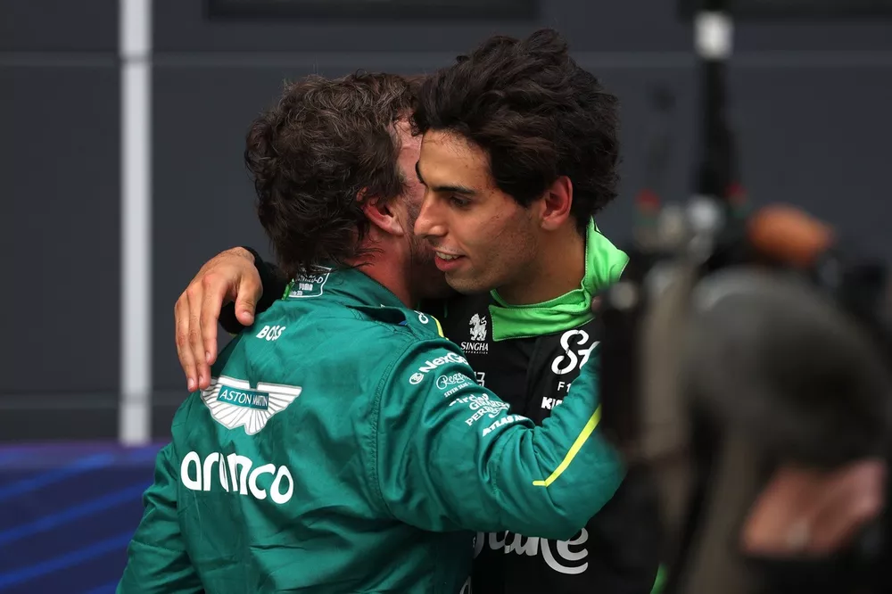 Fernando Alonso, Aston Martin Racing, Gabriel Bortoleto, Sauber