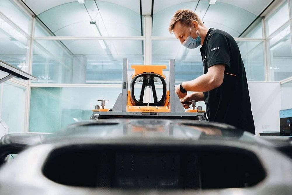 Primera imagen del MCL36 de McLaren