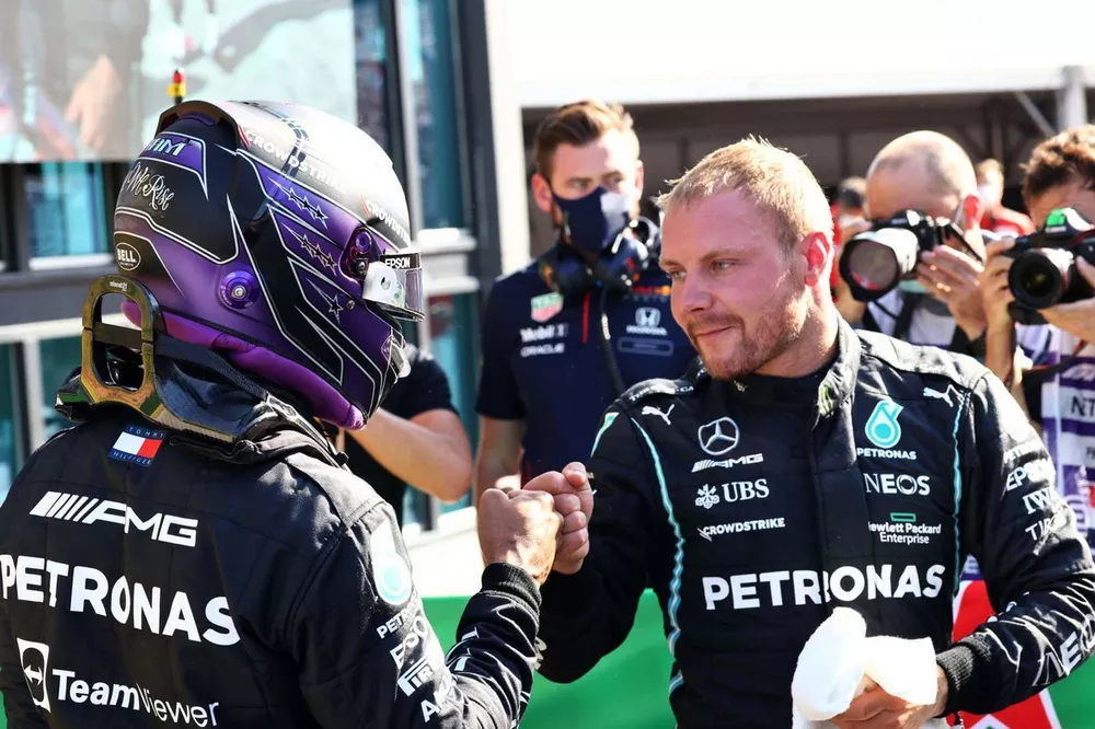 Lewis Hamilton, Mercedes et Valtteri Bottas, Mercedes 