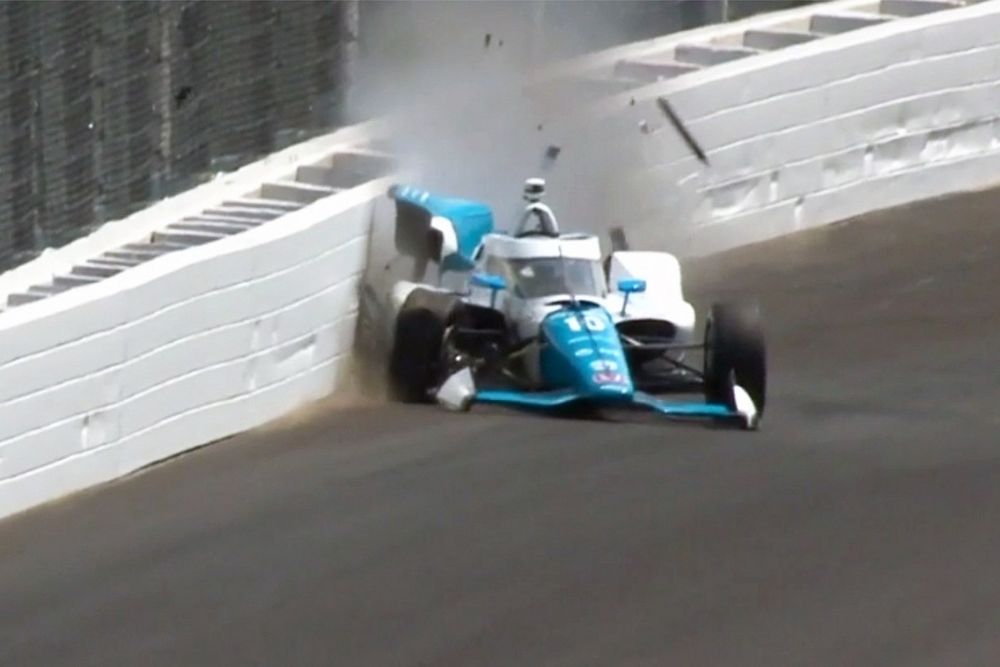 Choque de Alex Palou, Chip Ganassi Racing Honda
