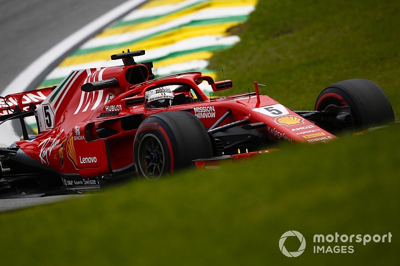FP3 GP Brasil: Vettel tercepat, Hamilton kedua tapi bermasalah