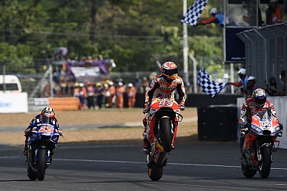 GALERÍA: Triunfo de Marc Márquez sobre Dovizioso