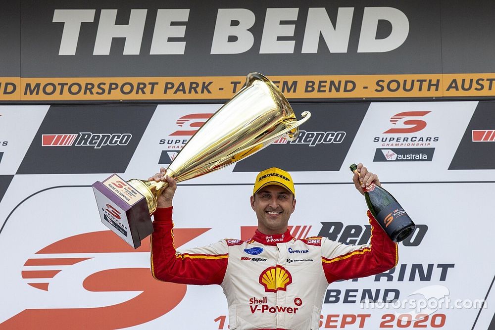 Race winner Fabian Coulthard, DJR Team Penske
