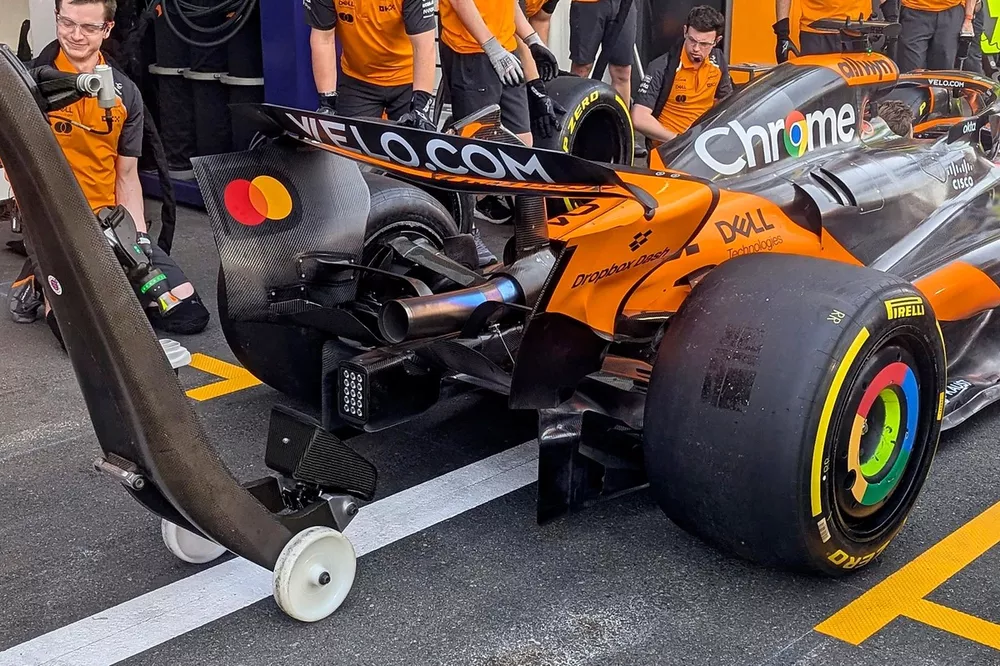 Detalle t&eacute;cnico del McLaren MCL39